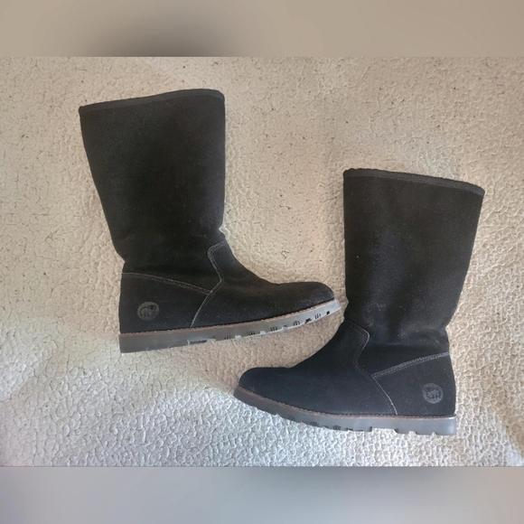 Lambo | Black Suede Cold weather Boots | GUC | Size 8 - Picture 1 of 10
